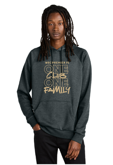 Allmade® Unisex Organic CVC Fleece Pullover Hoodie